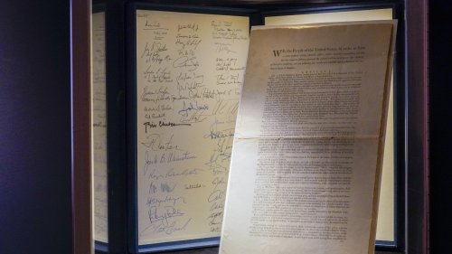 Ken Griffin will loan his copies of the Constitution and Bill of Rights so the public can see them
