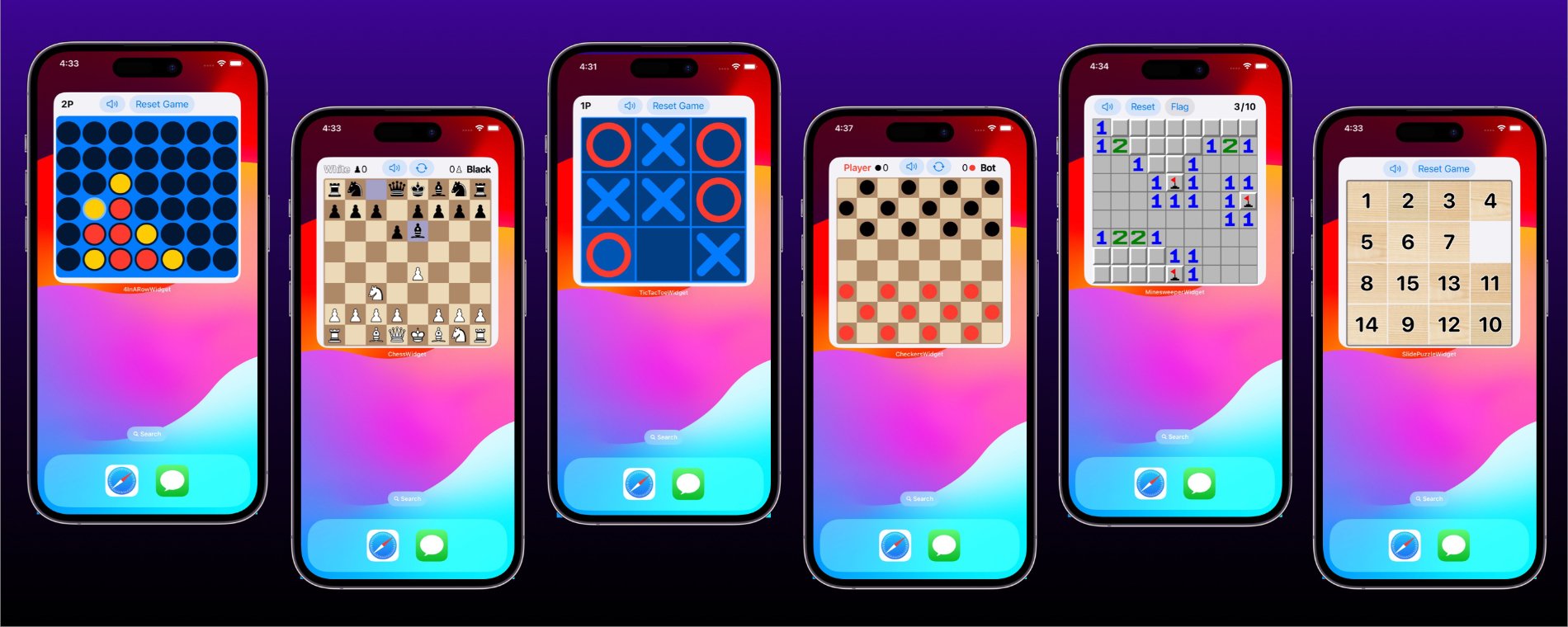 Have Fun on Your iPhone, iPad, and Mac Home Screen With Classic Widget Games