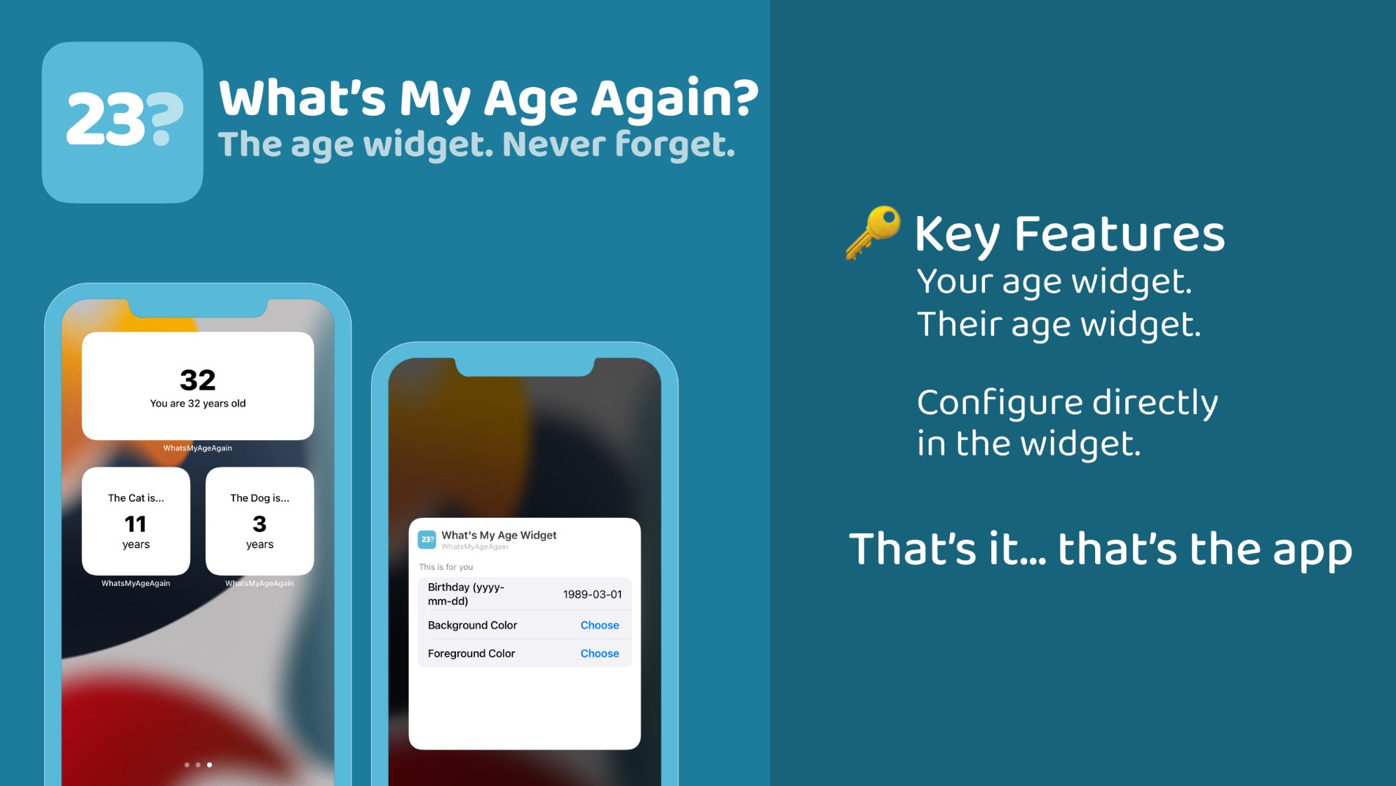 What’s My Age Again is the Perfect App for the Forgetful