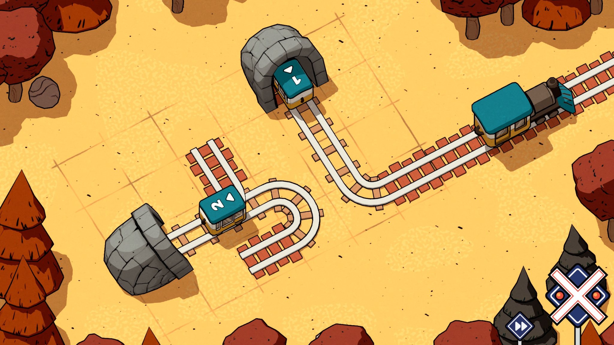 Hit the Rails With the New Puzzler Railbound