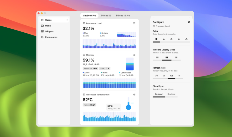 Keep a Better Eye on the Performance of Your iPhone, iPad, and Mac With Usage