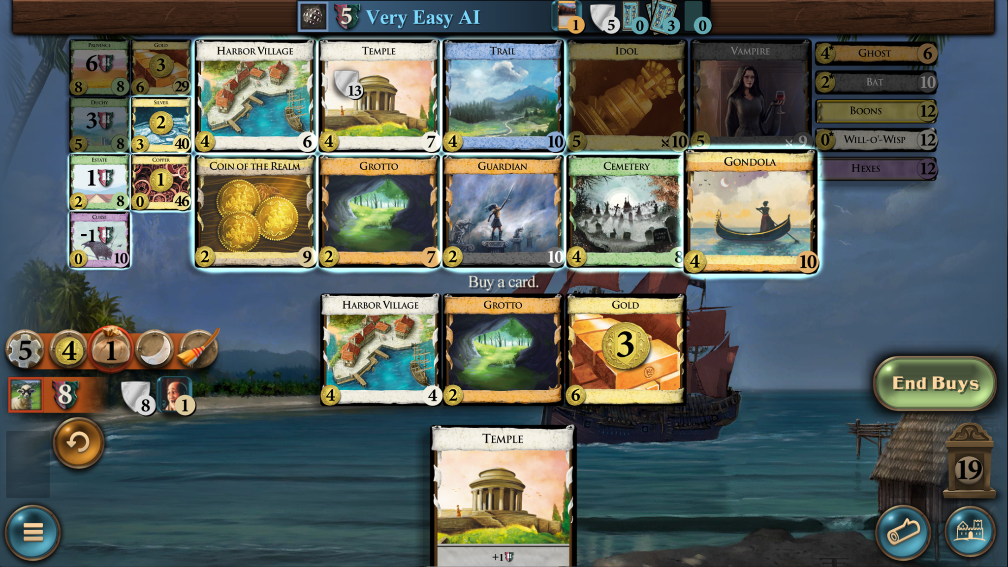 Enjoy the Top-Notch Board Game Dominion on Your iPhone or iPad