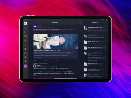 Ice Cubes: Mastodon-Client nach Update mit Spaltenansicht auf iPad und Mac