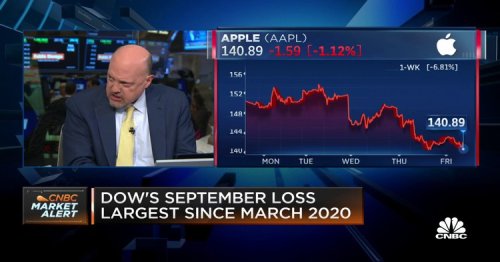 Investors should buy Apple stock, not sell it, says Jim Cramer — CNBC