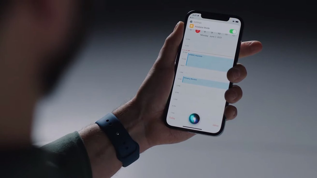 iOS 15 Siri processes voice recognition on-device for device controls, other queries | AppleInsider
