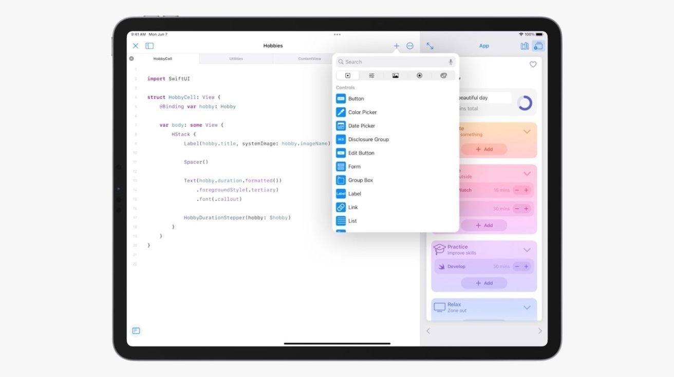 Swift Playgrounds for iPadOS 15 lets users code & submit apps to App Store | AppleInsider