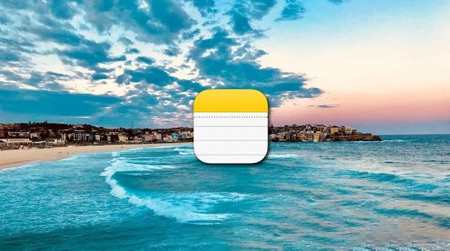 How to view Apple Notes attachments in small view in iOS