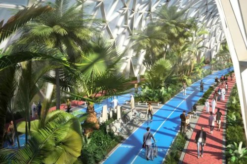 Dubai reveals massive new 93km climate controlled highway for walking, cycling - Arabian Business