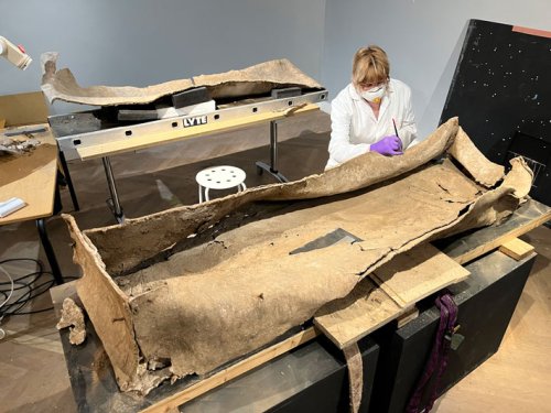 Contents of Roman Lead Coffin Examined in England - Archaeology Magazine