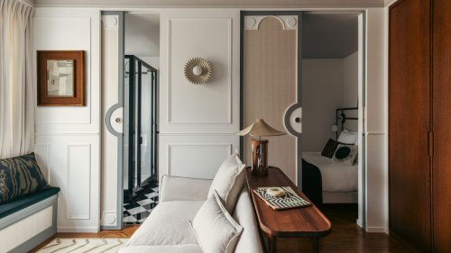 This 323-Square-Foot Home Is Meant to Look Like a Luxury Hotel