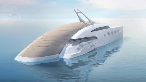 This Superyacht Comes With a Detachable Beach House