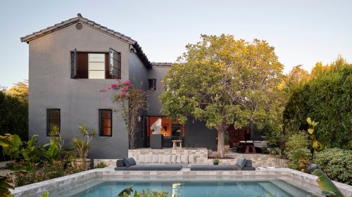 This All-Black Santa Monica Home Is a Vibrant Homage to Mexican Design