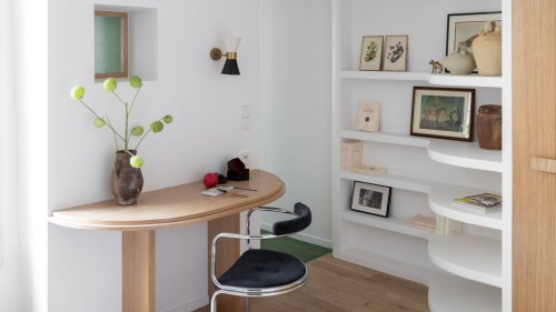 This 237-Square-Foot Paris Apartment Is Extremely Efficient and Ultra Cozy