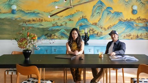 Inside the Whimsically Wallpapered Manhattan Abode of Filmmakers Elizabeth Chai Vasarhelyi and Jimmy Chin