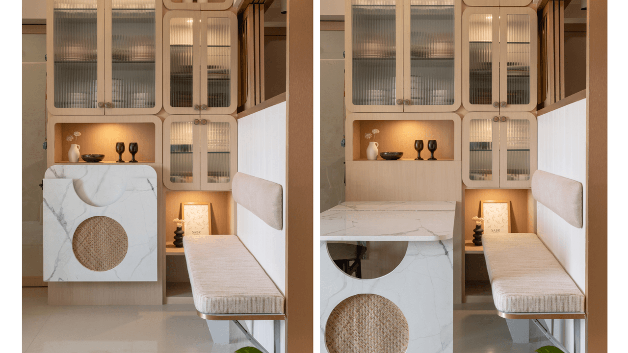 AD Small Spaces: A Mumbai home with transformational multifunctional furniture