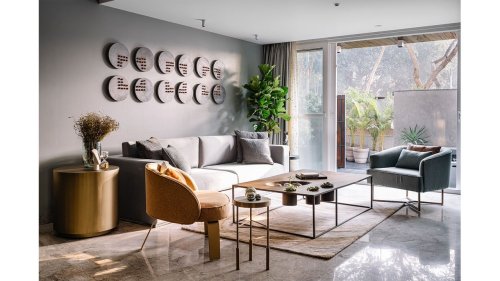 This Delhi home is a composite of wood, concrete and washes of white