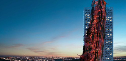 Prague's Post-Apocalyptic "Shipwreck Tower": Genius or Nonsense? - Architizer Journal