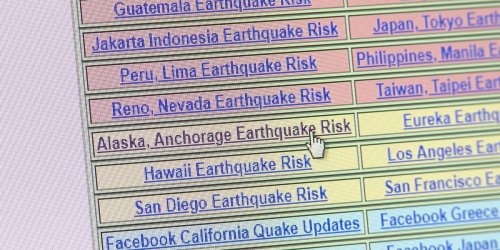 Scientists say don't be fooled by a website that claims to predict earthquakes