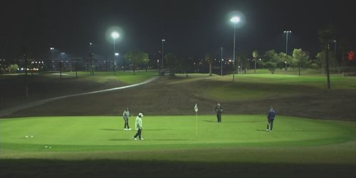 Arizona’s first 18-hole night golf course sells out first weekend