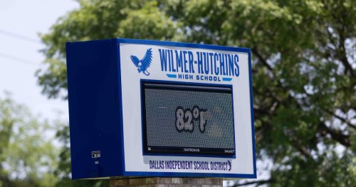 Dozens of Wilmer-Hutchins students walk out, protest on first day back after shooting