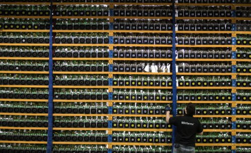 In order to ensure bitcoin blocks are discovered roughly every 10 minutes, an automatic system is in place that adjusts the difficulty depending on how many miners are competing to discover blocks at any given time.