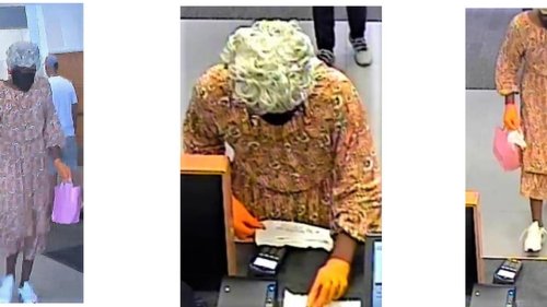 Police searching for bank robber who dressed as old woman in McDonough