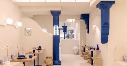 El restaurante griego más moderno no está en Mykonos, está en Valencia