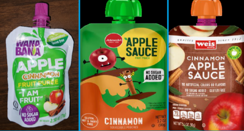 Lead-tainted fruit pouches poison 22 toddlers; blood lead levels 8x threshold