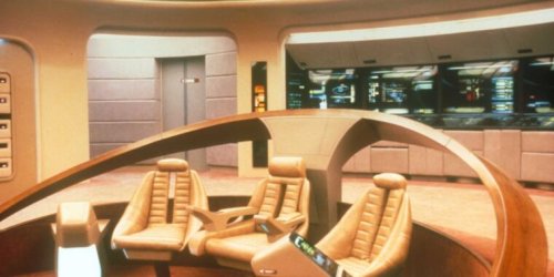 The restored Star Trek Enterprise-D bridge goes on display in May