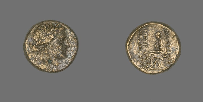 Coin Depicting the God Apollo | The Art Institute of Chicago