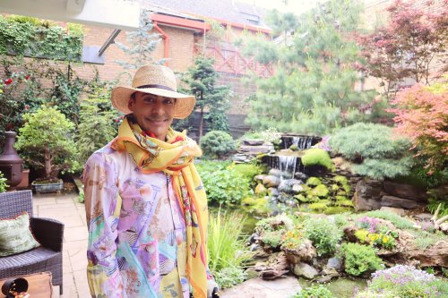 Step Inside Raqib Shaw's Secret Garden Studio, Where He Tends Bonsai and Channels His Grief Into Healing New Paintings | Artnet News