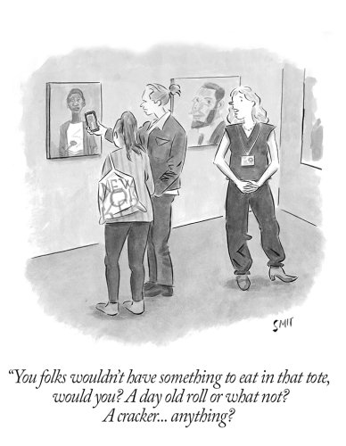 You Didn't Think Working at an Art Fair Was Actually Glamorous, Did You? [Cartoon] | Artnet News