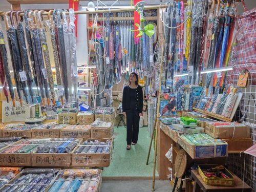 For David Zwirner Debut, Artist Rirkrit Tiravanija Hawks Umbrellas in Hong Kong, Sort of