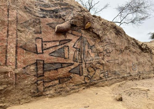Lost for a Century, Sprawling Pre-Hispanic Mural Is Found Again in Peru