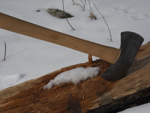 How to Carve an Axe Handle from a Log