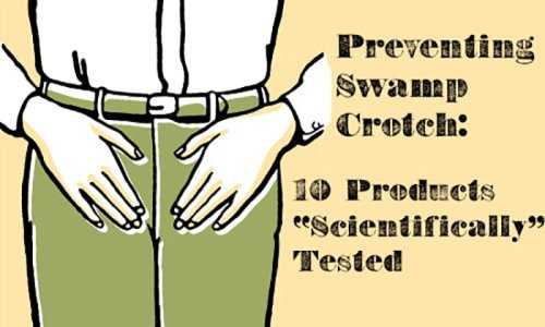 Preventing Swamp Crotch: 10 Products "Scientifically" Tested