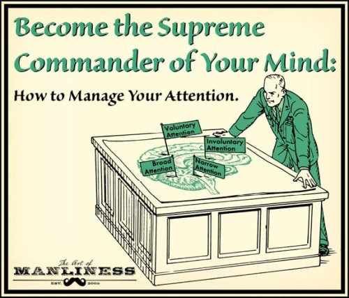 Become the Supreme Commander of Your Mind: How to Effectively Manage Your Attention
