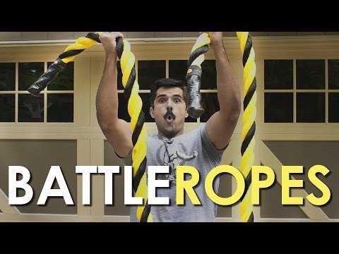 Wind Sprints for Your Arms: 15 Battle Rope Exercises