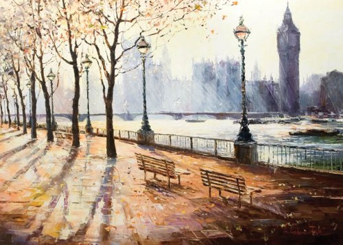 Gleb Goloubetski: a Cityscape Impressionist Painter