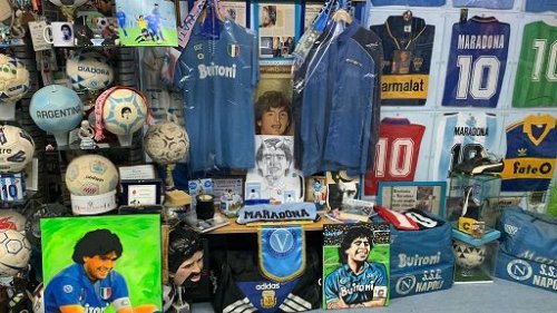 A Pompei la mostra "Maradona, il genio ribelle" - askanews.it