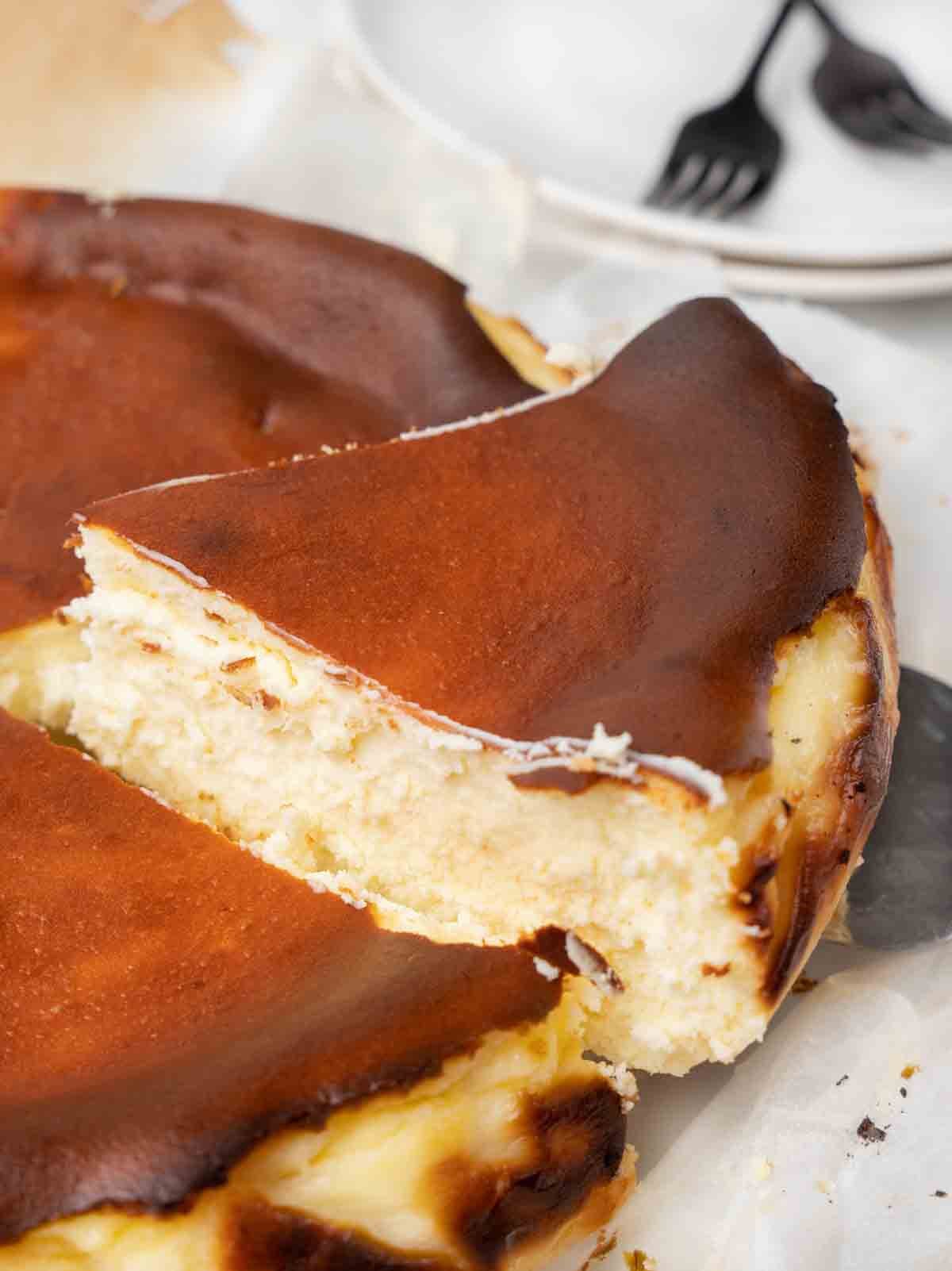 Burnt Basque Cheesecake Recipe
