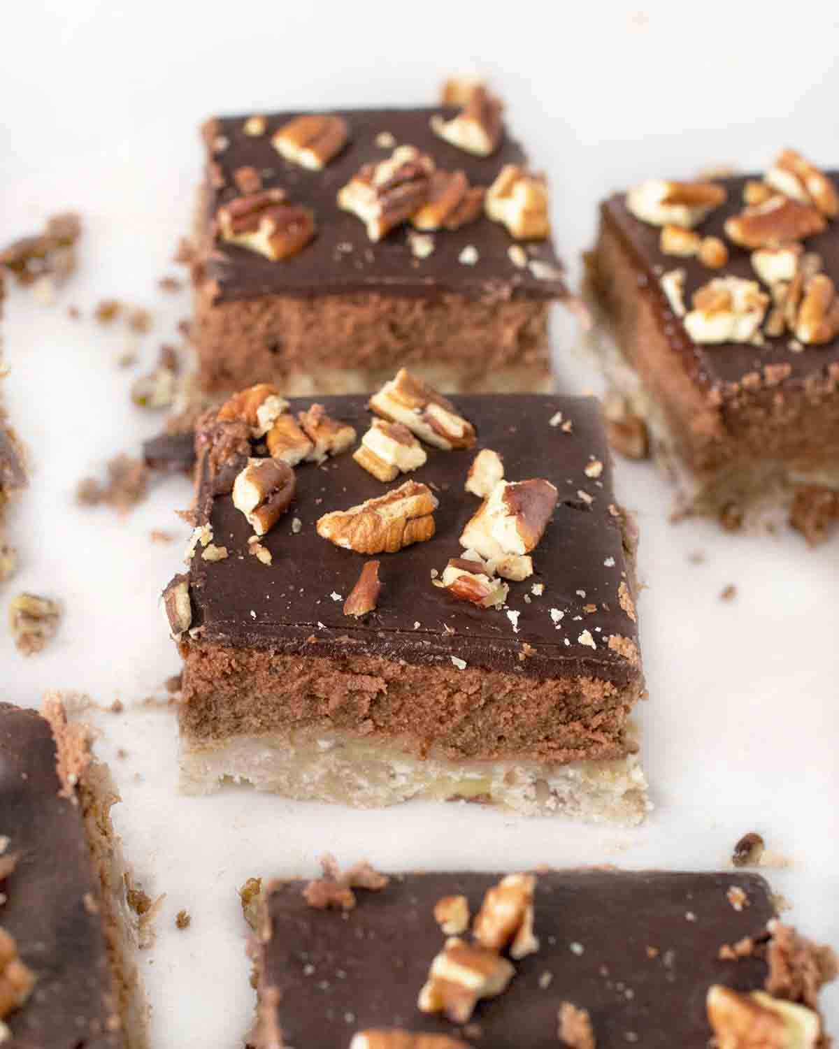 Chocolate Cheesecake Bars