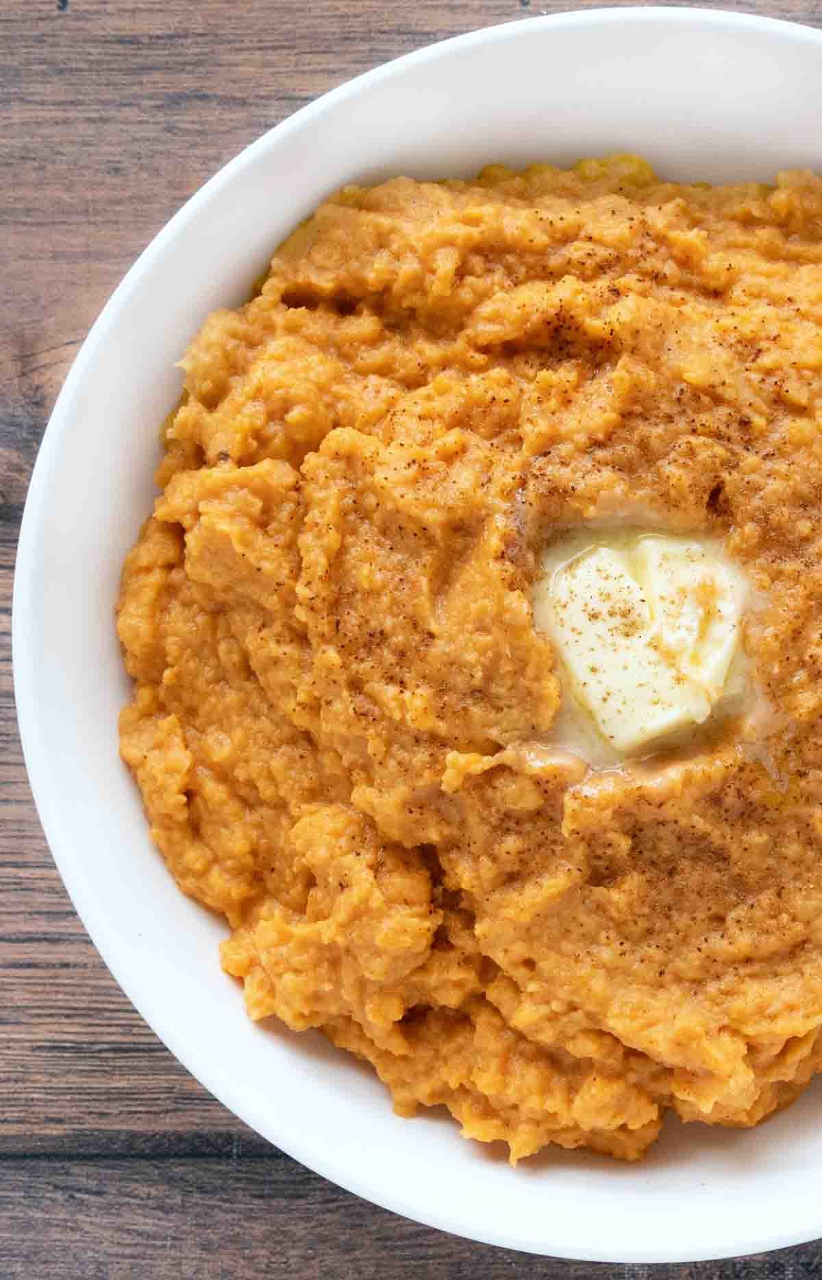 Easy Mashed Sweet Potatoes