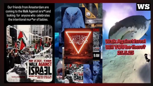 Hamas supporters arrive in Toronto from Amsterdam to terrorize annual Jewish event