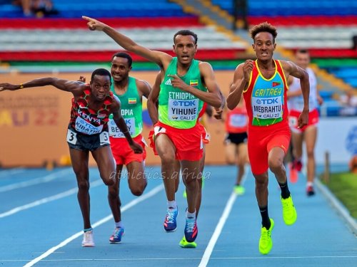 CALI22: Ethiopian Yihune takes World Athletics U20 Men’s 5000m Gold
