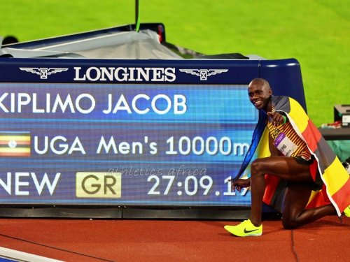 Kiplimo maintains Uganda domination of 10,000m at Commonwealth Games