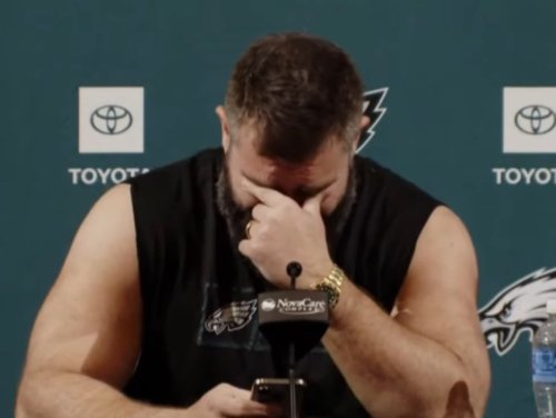 Jason Kelce's Touching Message for His Wife Kylie Moved NFL Fans to Tears