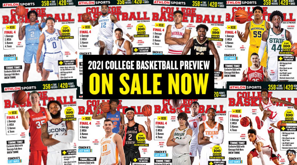 Athlon Sports' 2021-22 College Basketball Magazine Available for Purchase Online!
