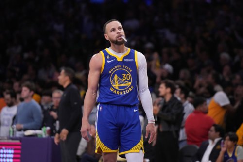 Steph Curry's Missed Half Court Buzzer Beater Going Viral From NBA Play-In Game