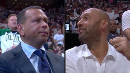 NBA Fans Are Convinced A-Rod, Jeter Are to Blame For Miami Heat's Game 4 Loss